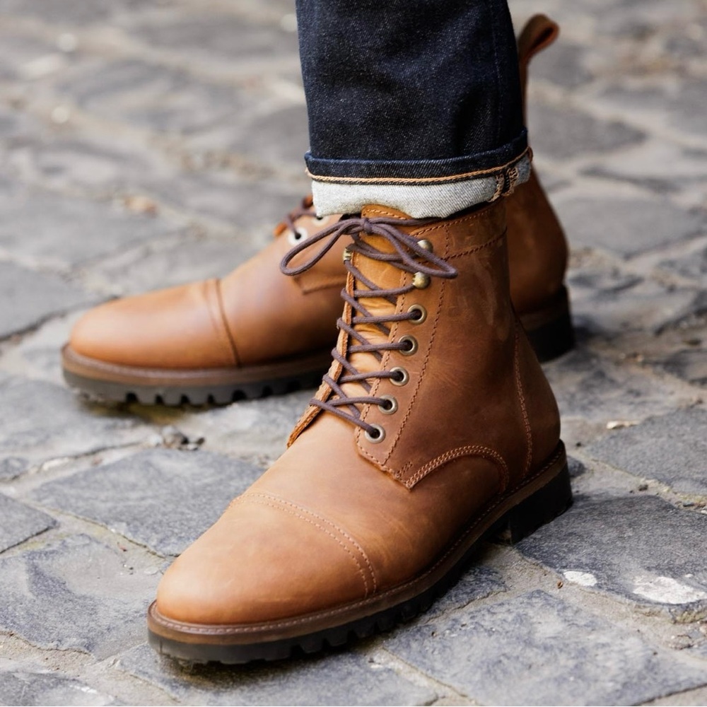 Patina by Portland Leather Goods Men's‎ Breaker Boot, Caribou